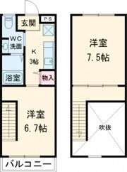 ライトコート大和Ⅱの間取り画像