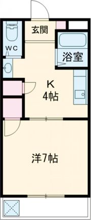 フレミールⅡの間取り画像