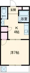 フレミールⅡの間取り画像