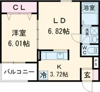 F+style柏原上市の間取り画像