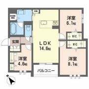 アリスティオ?の間取り画像