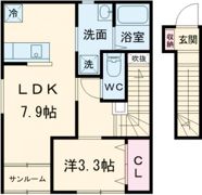 ウルバーノⅡの間取り画像