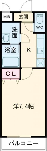 フジパレス愛泉の間取り画像