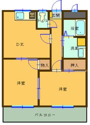 レジデンスライフの間取り画像