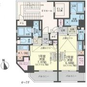 Moonshiny弐番館の間取り画像