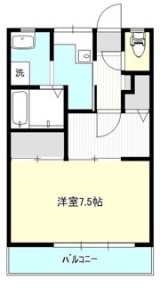 シティーホームズMの間取り画像