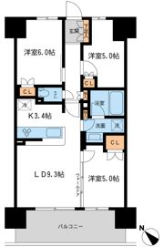BLESS宮崎台の間取り画像