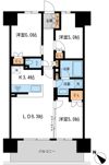 BLESS宮崎台の間取り画像
