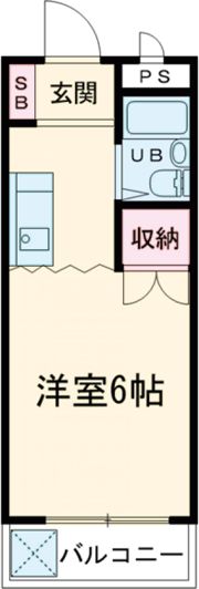 ドミトリー山根の間取り画像
