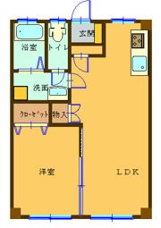 リバティー鈴木の間取り画像