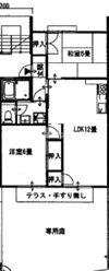 瀬戸ハイツAの間取り画像
