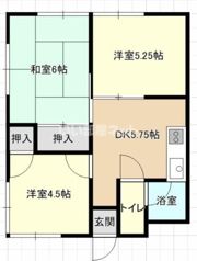 コーポROSEの間取り画像