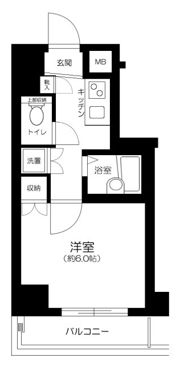 リクレイシア菊川の間取り画像