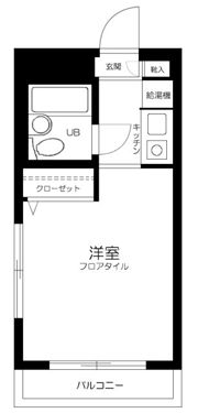 シティクレスト壱番館の間取り画像