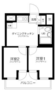 DRホームズ大山の間取り画像