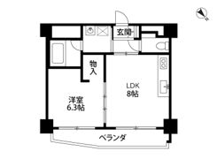 プリオーレリベルタ桂A棟の間取り画像