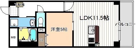 プログレスⅡの間取り画像