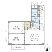 KDXレジデンス杉並方南町の間取り画像