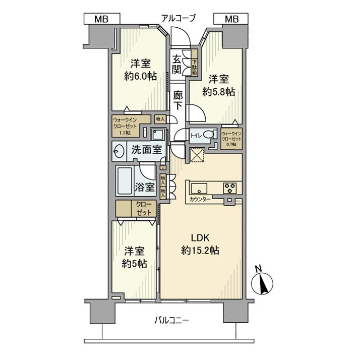 間取図