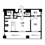 スパシエ幡ヶ谷の間取り画像