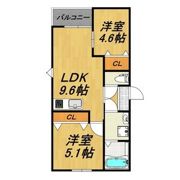 LECOCON半田Ⅱの間取り画像