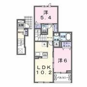 ホグワーツAの間取り画像