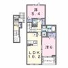ホグワーツAの間取り画像