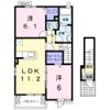 ラフレシールの間取り画像