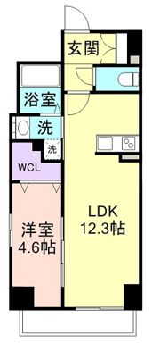 NEXTAGE吉田の間取り画像