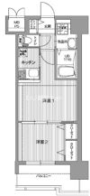 エンクレスト大橋の間取り画像