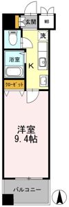 カスタリア志賀本通の間取り画像