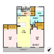 セピアコート A館の間取り画像