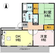 セゾン西橋本の間取り画像
