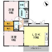 ロイヤルガーデン Aの間取り画像