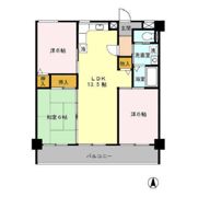 サンローヤル香坂の間取り画像