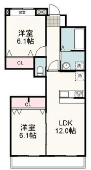 (仮)小鹿新築マンションの間取り画像