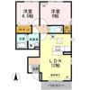 クレールメゾン C棟の間取り画像