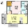 ヴィルヌーブ伍番街 C棟の間取り画像