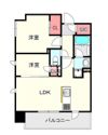 デュオフラッツ平尾の間取り画像