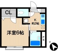 ディアス鶴見中央の間取り画像