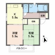 ドミールアイハラの間取り画像