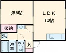 ピュアハイツBの間取り画像