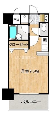イトーピア天神東の間取り画像