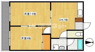 サンバードⅢの間取り画像