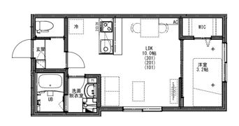 KEIAI RESIDENCE 北小金の間取り画像