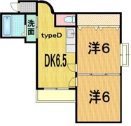 第19長栄サウスヴィラ桂川の間取り画像