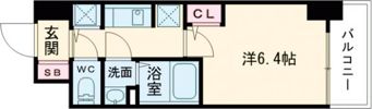 S-RESIDENCE堺湊駅前azureの間取り画像