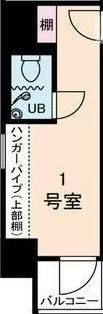 アムス・アミティエ川崎Ⅲの間取り画像