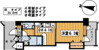 プレステージ・デル・エアプレインの間取り画像