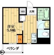 エルマーノヒル枚方の間取り画像